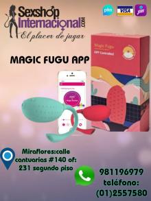 BALA VIBRADORA MAGIC FUGU-DE APLICACION-SEXSHOP MIRAFLORES 981196979 